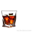 Juego de vasos de whisky de cigarros de diamantes personalizados